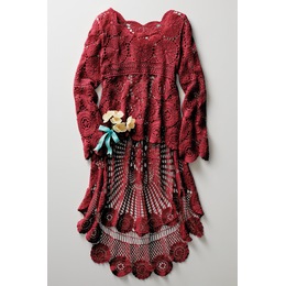 Sunshine and Sea Crochet Tunic, , large