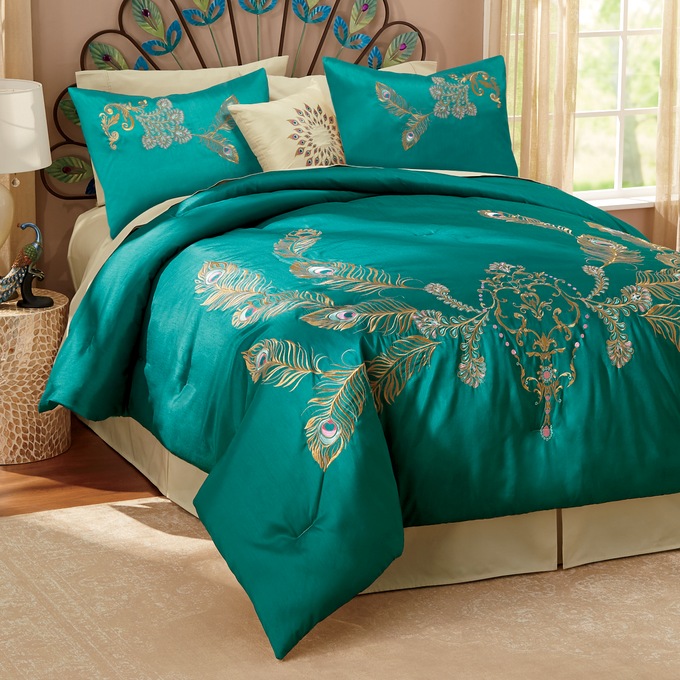 peacock crib bedding sets