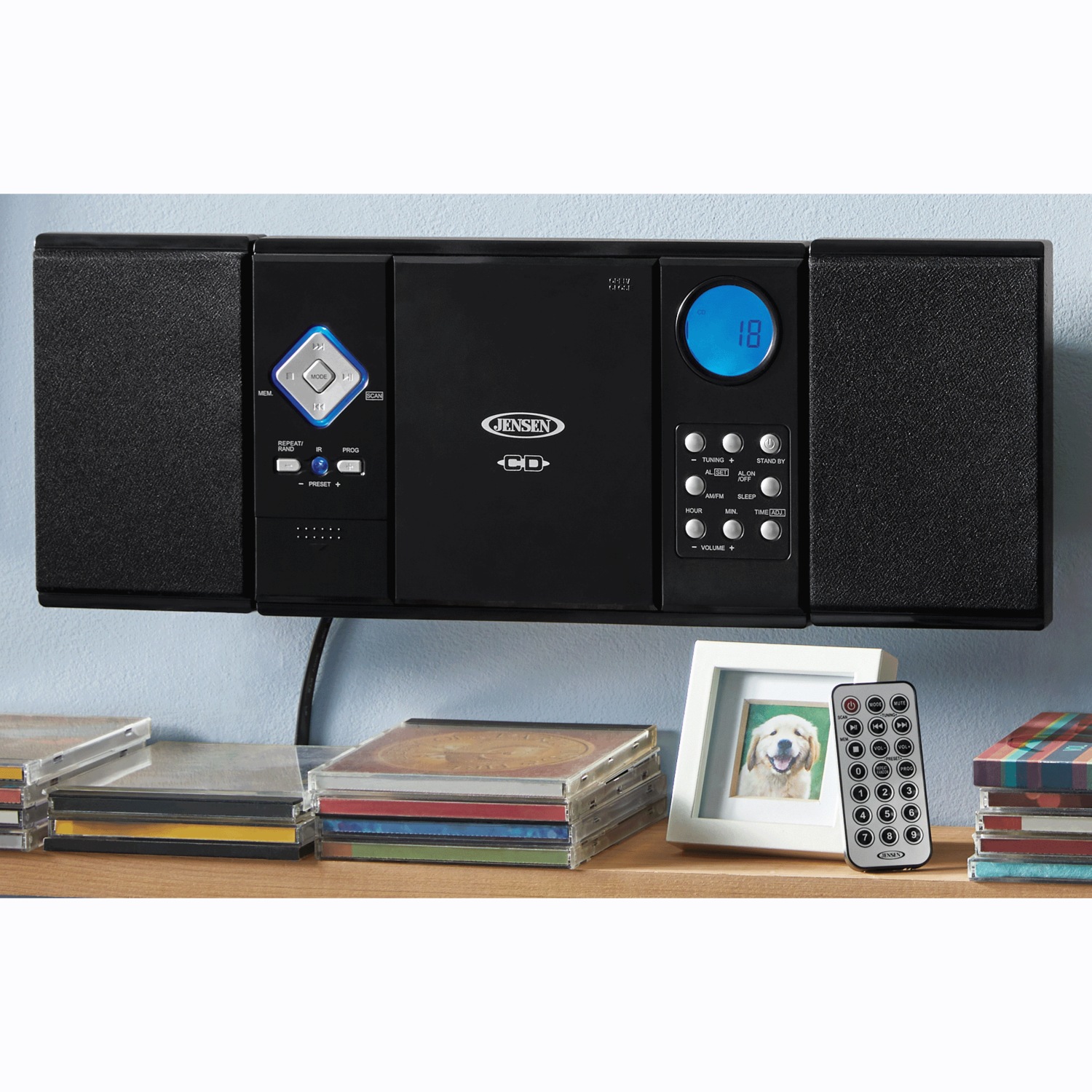 JENSEN Wall-Mountable AM/FM CD Stereo | Montgomery Ward