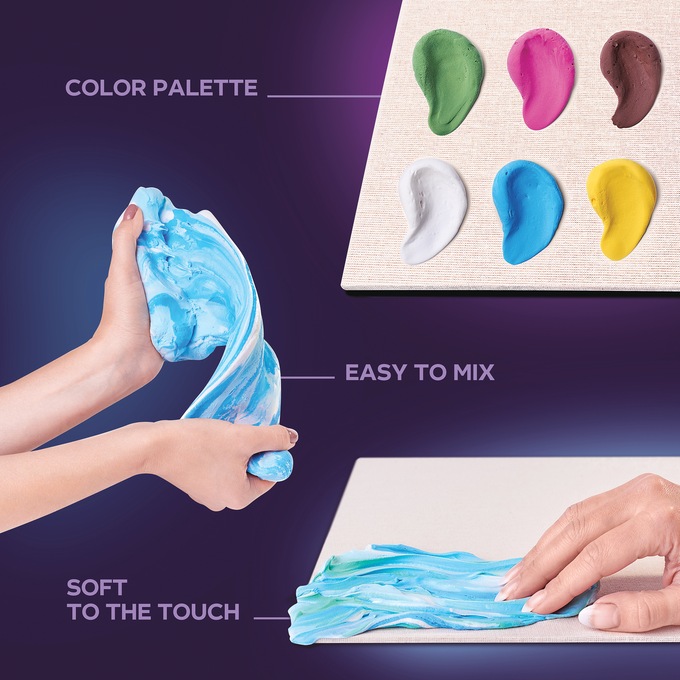 Sensory Art 3-D Clay Painting Kit, , large