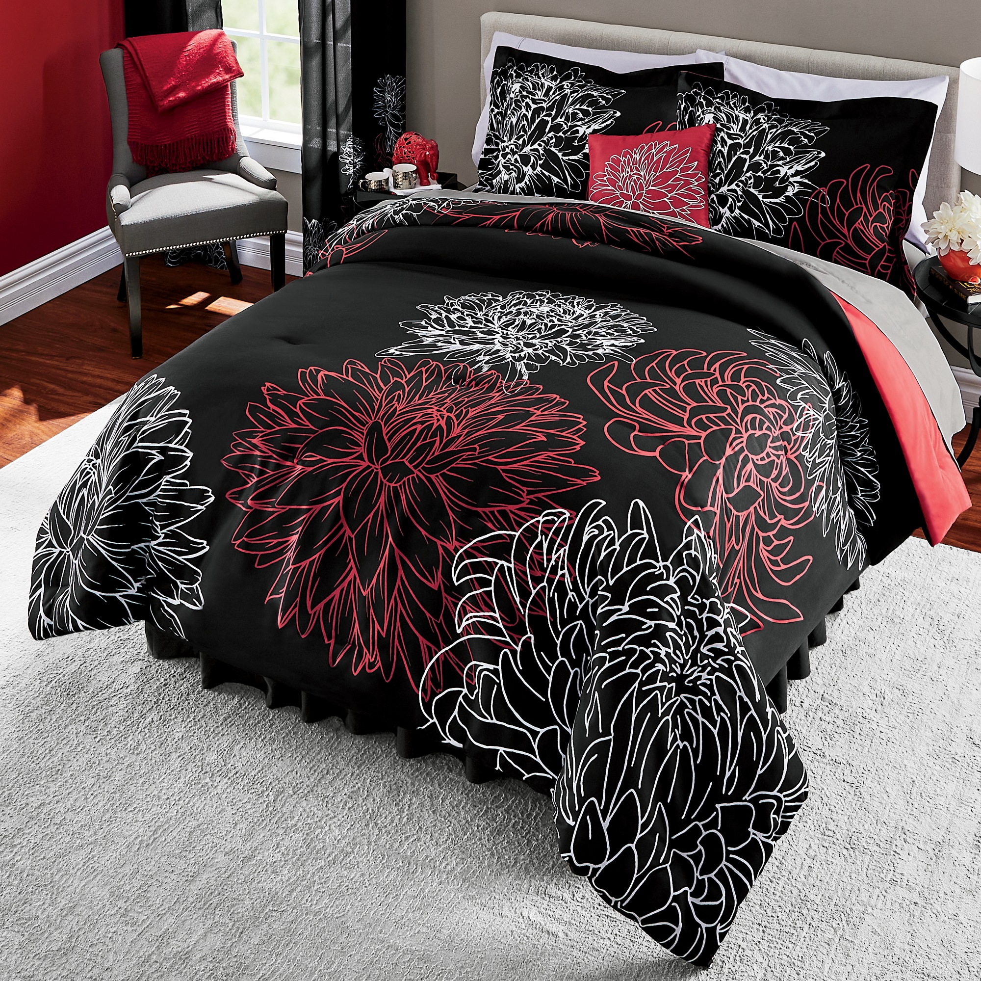 Blair Comforter Set, Window Treatments 