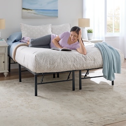Steel Platform Bed Frame, , large