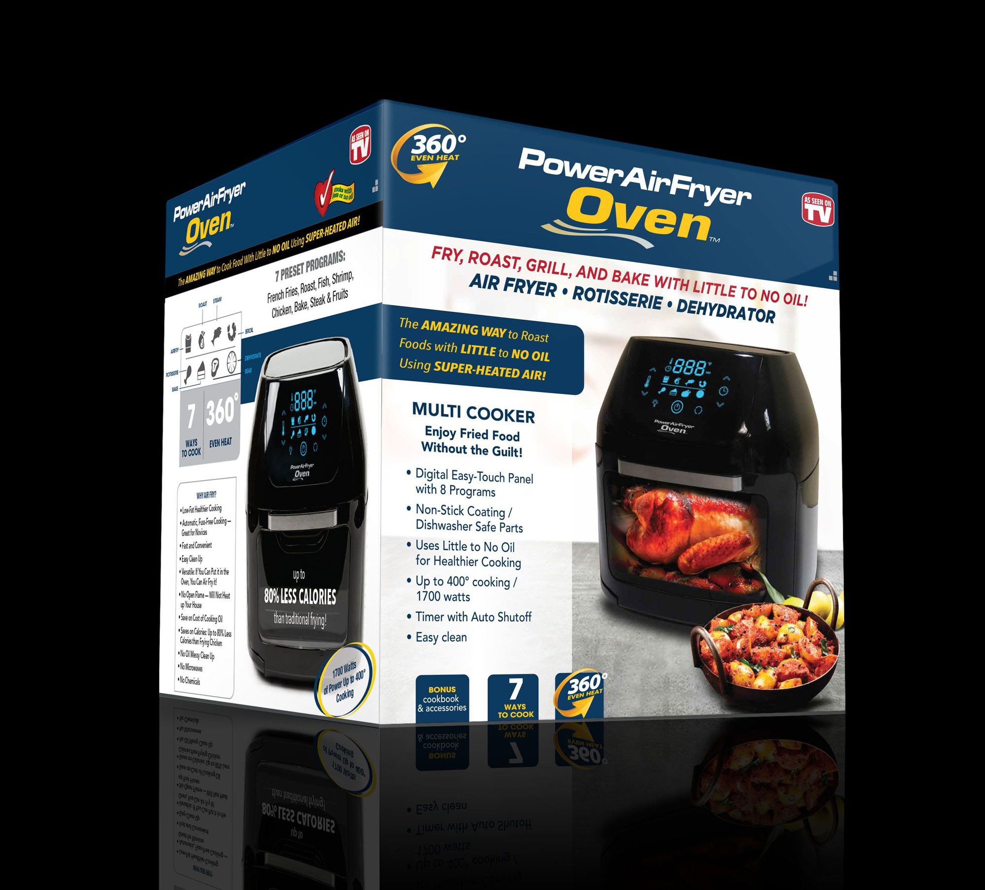 poweraire fryer 360