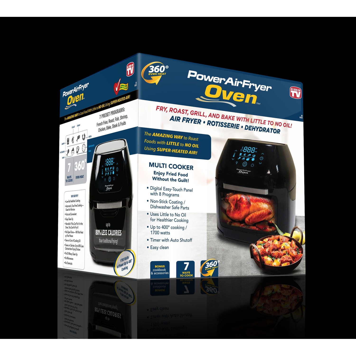 7 In 1 Power Air Fryer Oven As Seen On Tv Montgomery Ward
