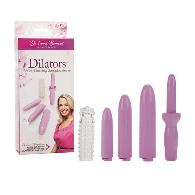 Dilators: Set of 4 Locking Sizes Plus Sleeve by Dr. Laura Berman, , large