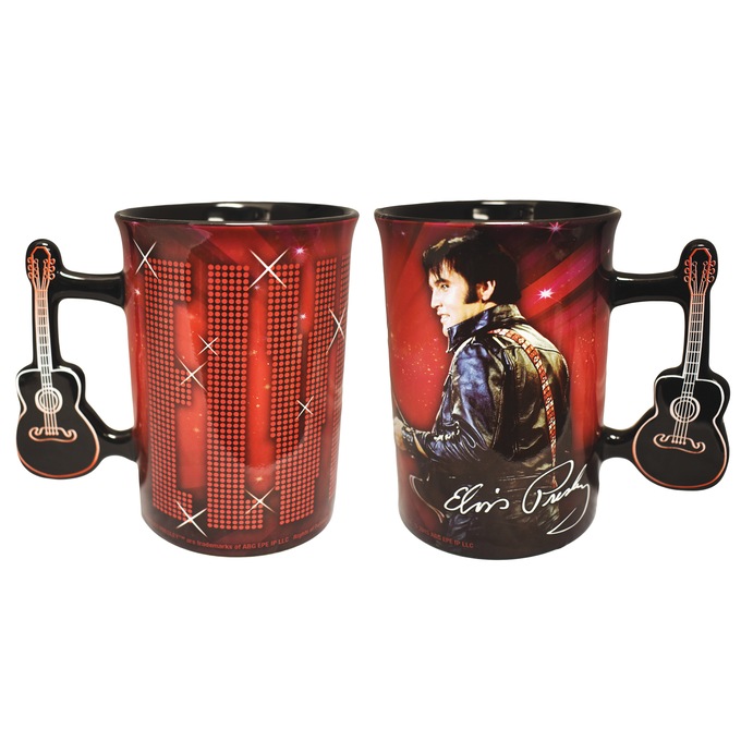 Elvis Guitar Mug, Multi, large