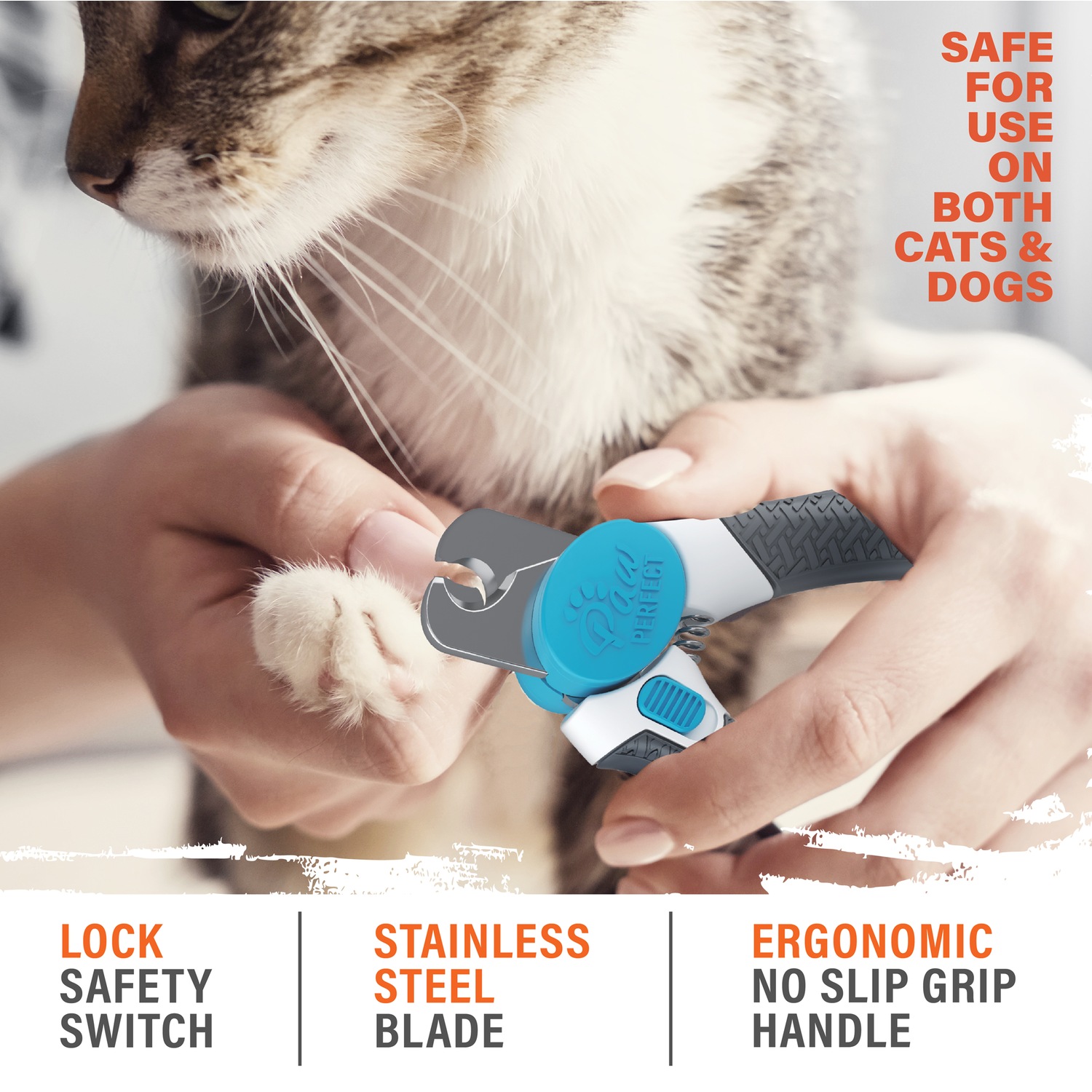 Paw perfect nail trimmer top for cats