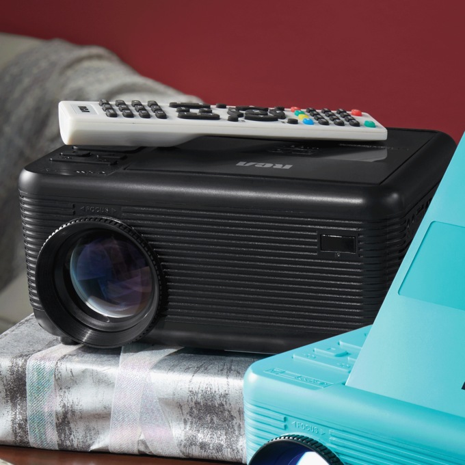 RCA Projector with DVD Player and Screen, , large