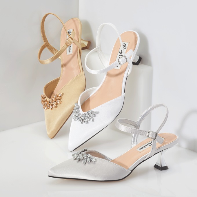 Lady Couture Classy Ankle-Strap Pump, , large