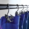 Set of 12 Dragon Shower Curtain Hooks, , large