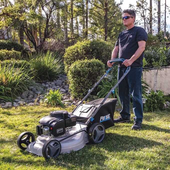 Pulsar 21" 200CC 3-in-1 Self-Propelled Lawn Mower, Black, large