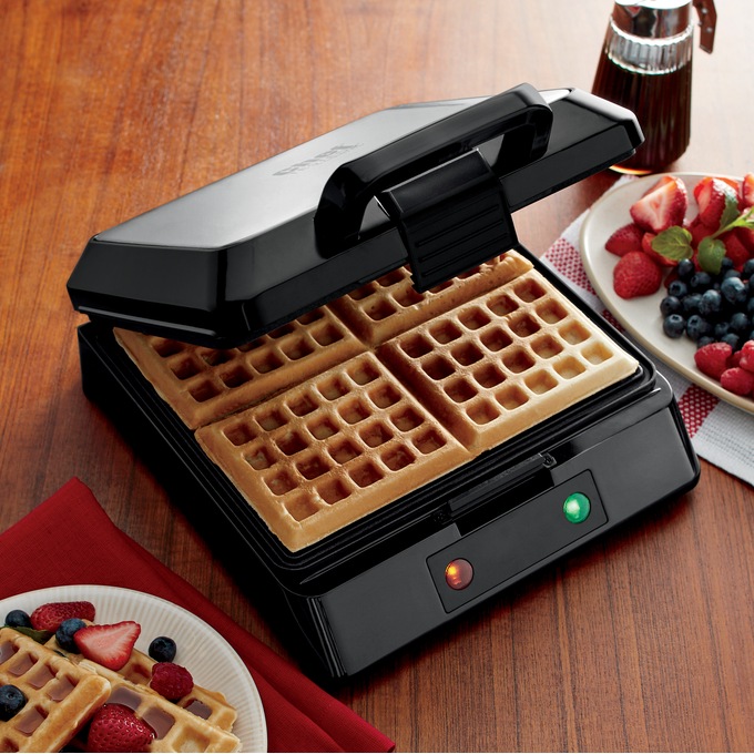 custom automatic 4 slices belgian waffle