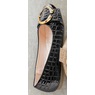 Classique Croco Buckle Flat, , large