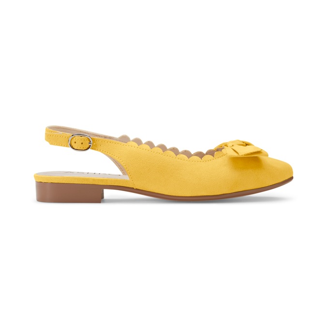 Monroe and Main Scalloped Edge Bow Flat, , large