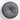 Round Gingham Pillow, Black, swatch