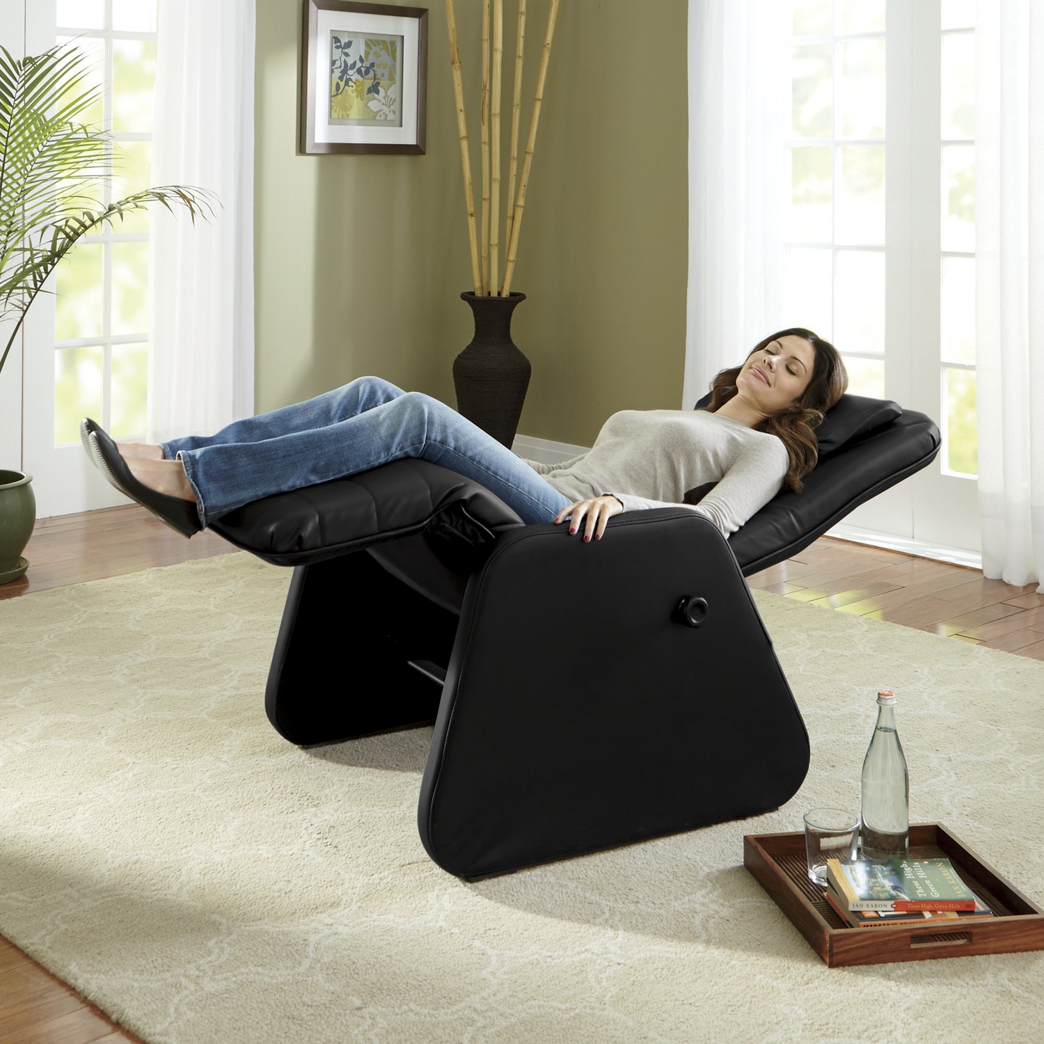 Manual Zero Gravity Chair with Heat and Massage Montgomery Ward