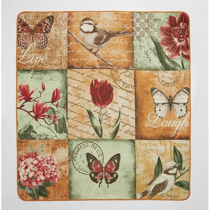 Live Love Laugh Quilt Set Montgomery Ward