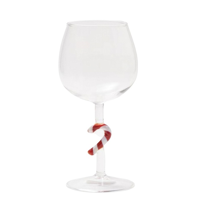 Candy Cane Glass Drinkware, , large