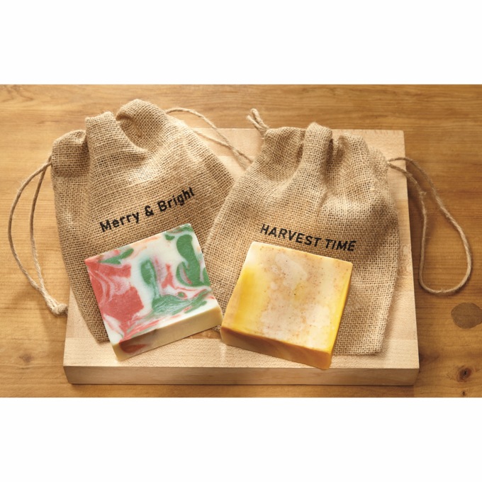 Seasonal Ombré Bar Soap with Bag, , large