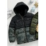 Perry Ellis Boys&#39; Expedition Camo Puffer, , large