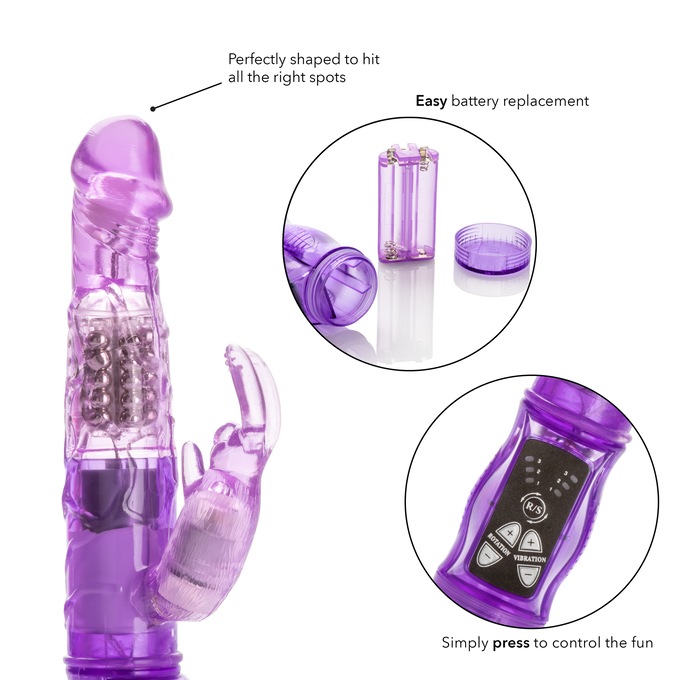 Jack Rabbit Petite Vibrator, , large