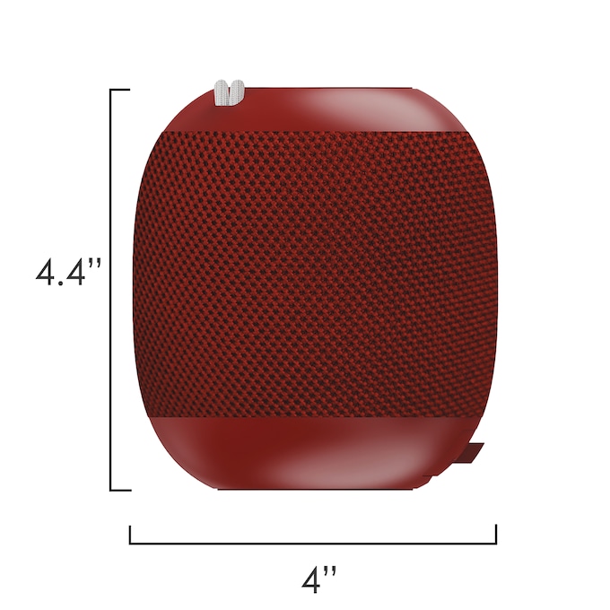 Core Innovations Portable Bluetooth Barrel Speaker, Ruby, large