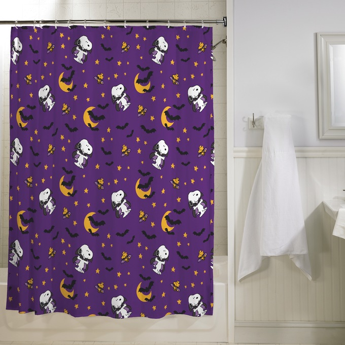 Snoopy Shower Curtain, , large