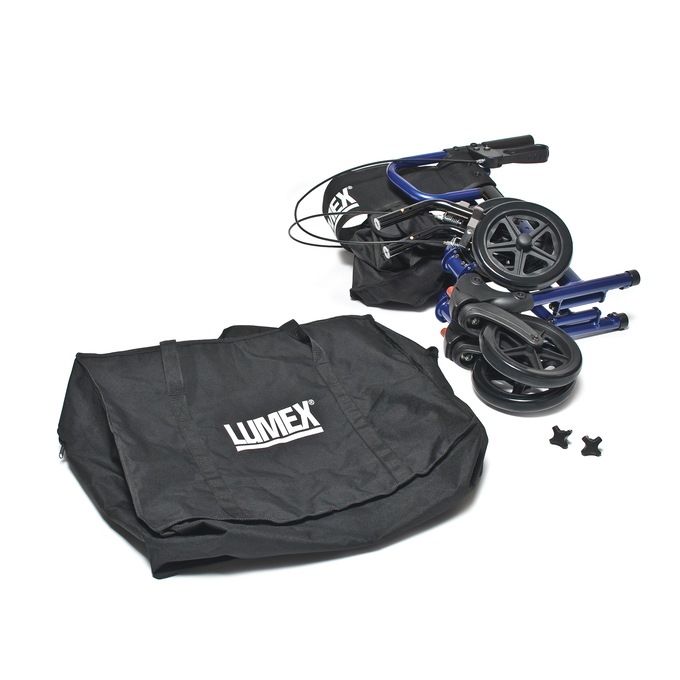 Lumex Hybrid LX Rollator Transport Chair, , large