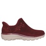 Skechers Slip-Ins Easy Going Floral Moment Suede Boot, , large