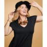Layered Teardrop Necklace and Earring Set, , large