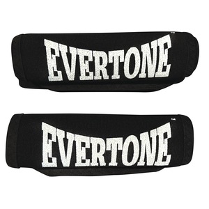 Set of 2 Evertone ThermoSlim Thigh Wraps, Black, large