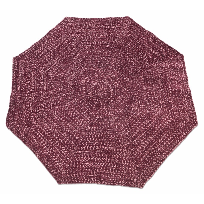 Chenille Tweed Braided Rug, , large