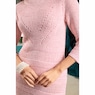 Shimmer Crochet Sweater Dress, , large