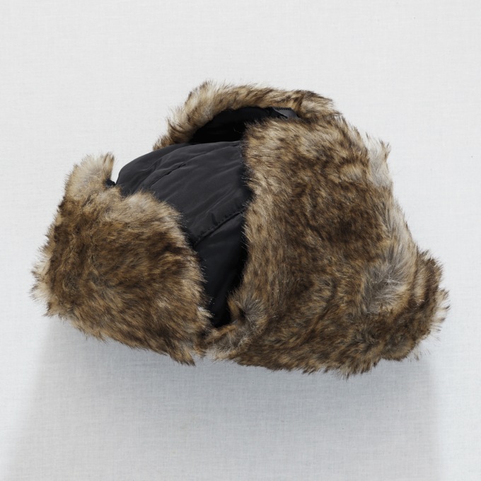 Britt's Knits Aviator Hat, Black, large