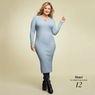 Dannie Keyhole Sweater Dress, , large