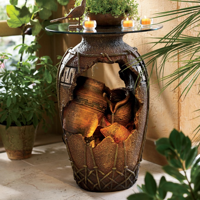 Fountain Table, , large