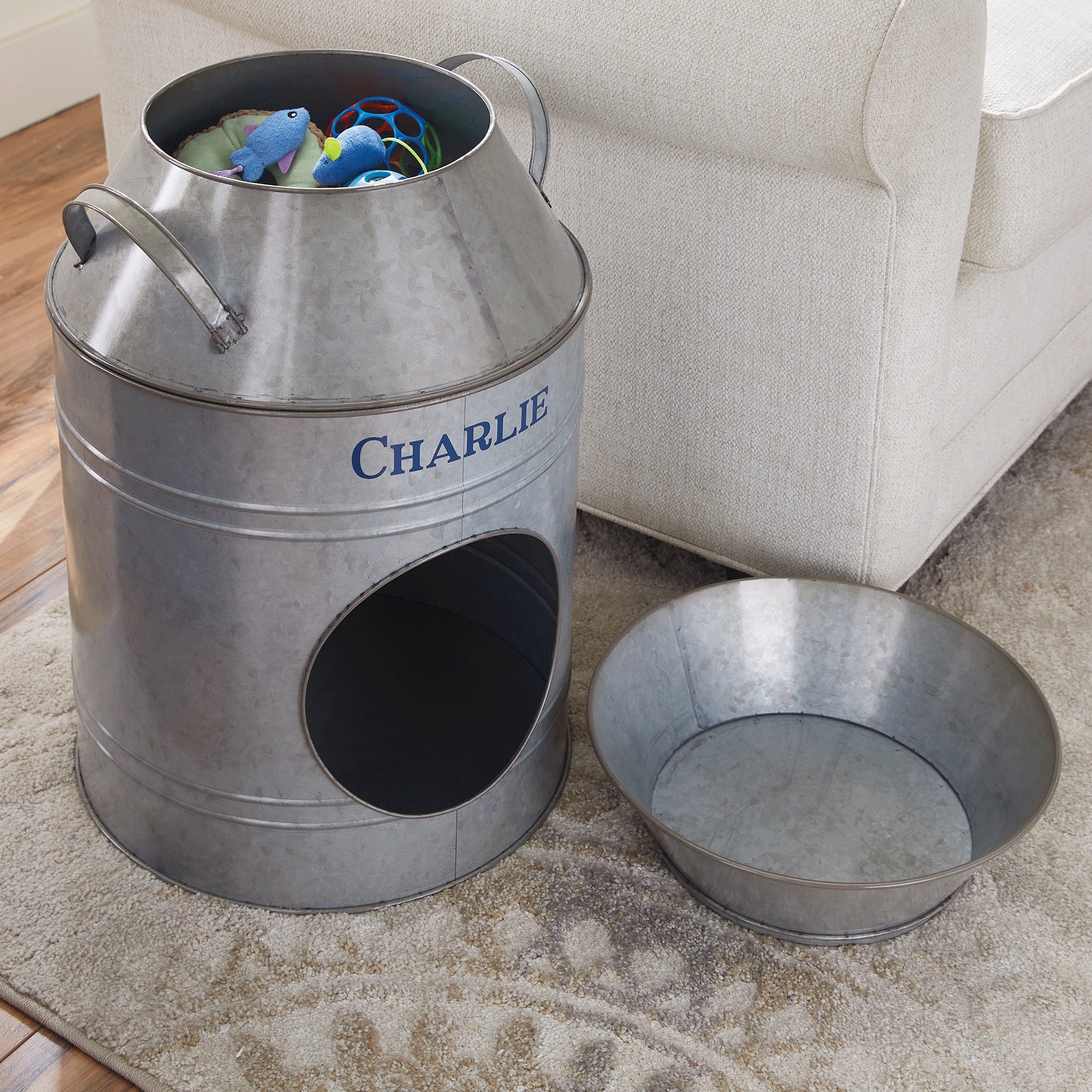 Milk Can Pet Bed, , large