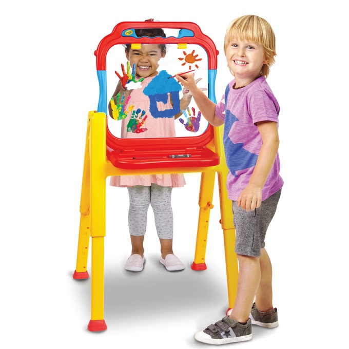 Crayola Triple The Fun See-Thru Easel, , large