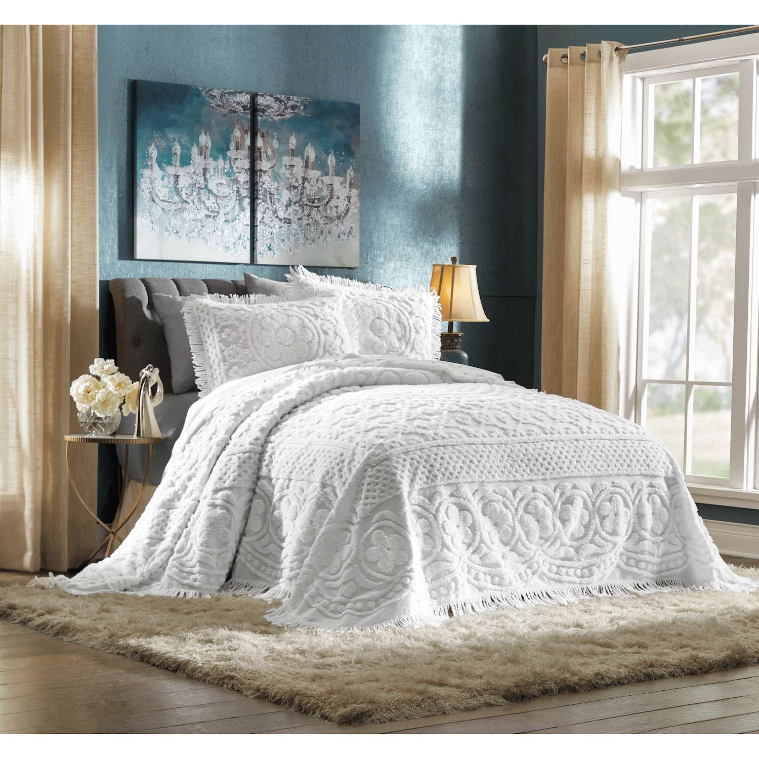 Emily Chenille Bedspread | Montgomery Ward