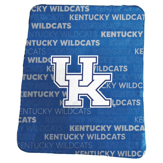 NCAA Classic Plush Throw, , large