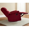 Microfiber Swivel Rocker Recliner, , large