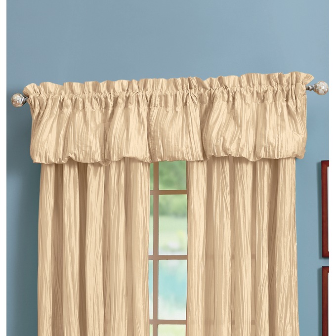 Crushed Semi-Sheer Panel, , large