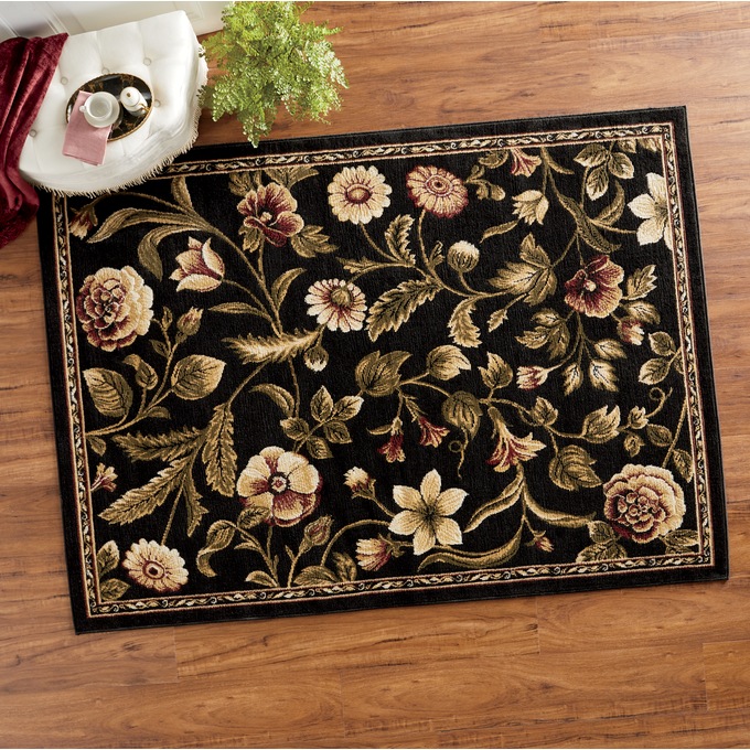 Tuscan Floral Rug, , large