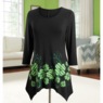Holiday Print Tunic, , large