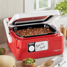 Presto 6-Quart Nomad Traveling Slow Cooker, , large