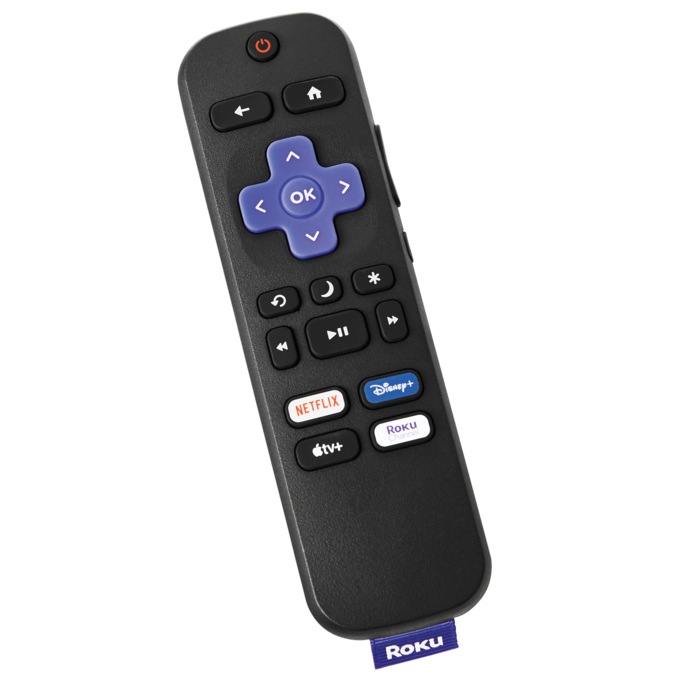 Roku Replacement Remote, Black, large