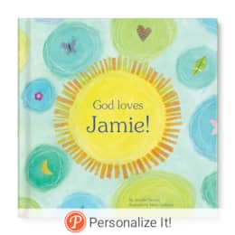 God Loves You! Personalized Book, , large