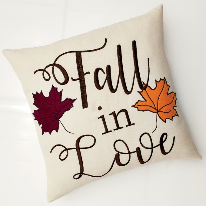Fall in Love Pillow, , large