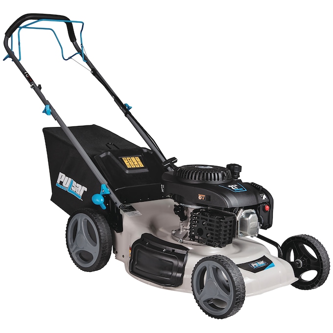 Pulsar 21" 200CC 3-in-1 Self-Propelled Lawn Mower, Black, large