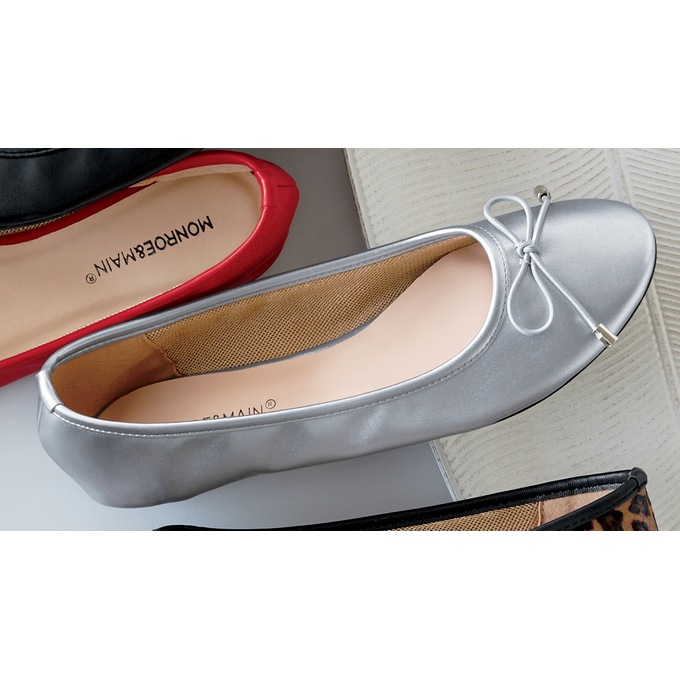 Bow Ballet Flat by Monroe and Main, , large